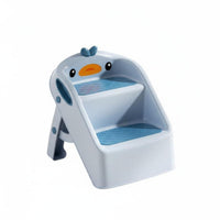 Anti-Slip 2-Step Standing Aid Stable Structure 2-Step Duck Stool Sturdy Construction Child Care Product Promotes Independence for Toddlers, Children 1-4 Years, Parents, Bathroom, Counter-Height Helping, Toilet Training, Playroom