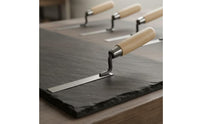 6 Pieces Plastering Tool Set with Gloves Flat Tuck Pointing Trowels Professional Margin Trowel for Home Improvement