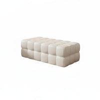Light Luxury Design Cushioned Shoe Rack Bench Modern Minimalist Aesthetic Upholstered Waterfall Bench with Shoe Rack Comfortable Padded Seat Entryway Furnishing High Load Capacity for Apartment Dwellers, Homeowners, Hallway, Mudroom, Cloakroom