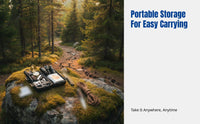 Outdoor Multi-Functional Emergency Kit, Survival Tool Set, Portable Storage Box, Random Design