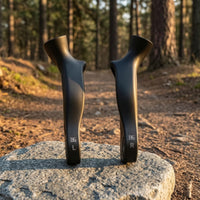 Ergonomic Two-Wheeler Handlebar Auxiliary Grips Clamp-on Mountain Bike Bar Ends Lightweight Two-Wheeler Bar Ends Sturdy for Commuting