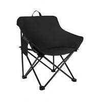Comfortable Moon Chair Lightweight Portable Folding Chair Compact Fold Travel Stool Heavy Duty for Students