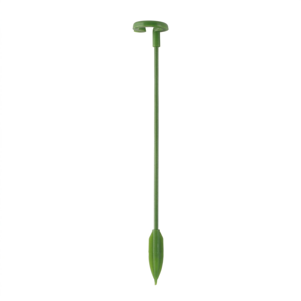 Indoor Plants Support for Climbing Plants, Pack of 4 Green Garden Stakes, Single Stalk Plant Support Stakes 60cm, Tall Plant Sticks and Supports