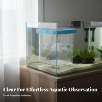 Buoyant Aquatic Creature Breeding Box High Clarity Aquatic Creature Breeding Box Aquatic Habitat Hatchery Vented