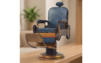 Miniature Barber Chairs Retro Barber Chairs Model Collectible Decor for Collectors