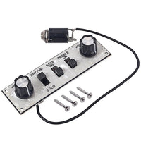 Electric Guitar Tone Switch Pickguard Control Panel Pearl White Guitar Accessory
