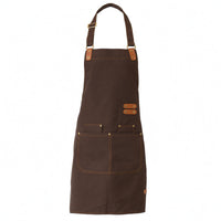 Waterproof Work Apron Utility Pockets Anti-Splash Apron Safeguarding Clothing Front Pocket Workwear Water Repellent
