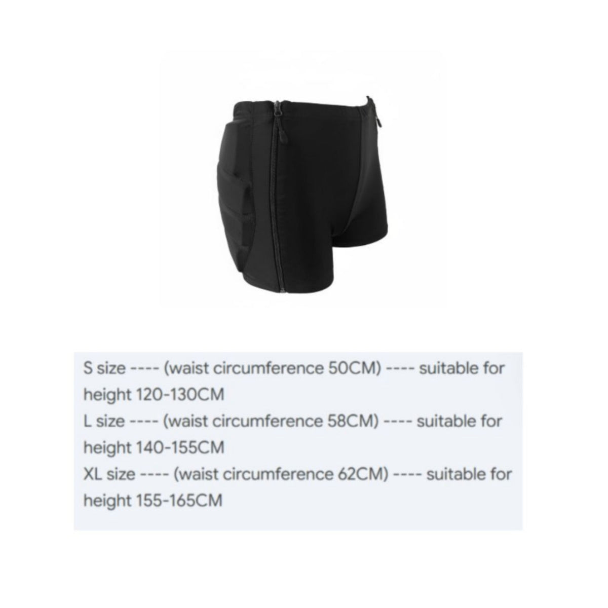 Three-Dimensional Hip Protection Shorts Lightweight Hip Protection Shorts Sports Gear for Children