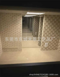 Creative Desktop Decorative Light-up Mirror with Infinite Effect