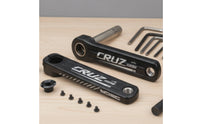 Crank Arm Assembly with Spindle Hollow Integrated Cycle Crank Arm Assembly Crankset with Spindle CNC-Machined Cycle Crankset