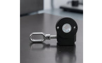 Square Drive Opening Manual Retractable Awning Gearbox Chrome Handle Awning Gearbox Head Black Housing Outdoor Shade Hardware Metal Shaft