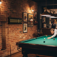 Wooden Snooker Scorer Dual Rail double-Row Score Keeper Double Row Snooker Scoreboard for Pool Participants, Competition