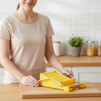 Luncheon Meat Slicer Even Slices Versatile Slicer Stainless Steel Wires Wire Food Cutter for Home Cooks, Meal Prep
