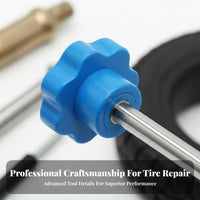 Valve Stem Puller Installer Set Easy to Use Valve Stem Installer Puller Kit for DIY Enthusiasts, Home Garage, Roadside Emergency