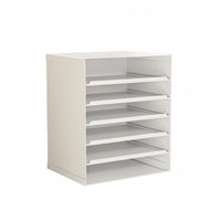 Storage Cabinet with Trays Multi-Layer Furniture Compact for Desk