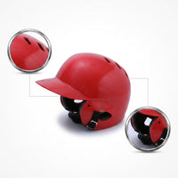 Baseball Batting Helmet Adjustable Batting Helmet with Chin Strap Chin Strap with Exterior Snaps Lightweight Accessory