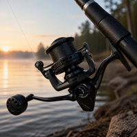 Lightweight Carbon Fiber Spinning Fishing Reel for Long Casting