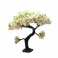DIY Crafting Miniature Cherry Blossom Tree Japanese Aesthetic Artificial Cherry Blossom Tree Model Realistic Appearance Sand Table Landscape Model Nature-Inspired Design for Hobbyists, Architecture Students, Architectural Models, Figure Displays
