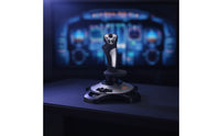 3-Axis Flight Joystick with Throttle Programmable Joystick with Throttle Ergonomic HOTAS Controller Adjustable for Gamers