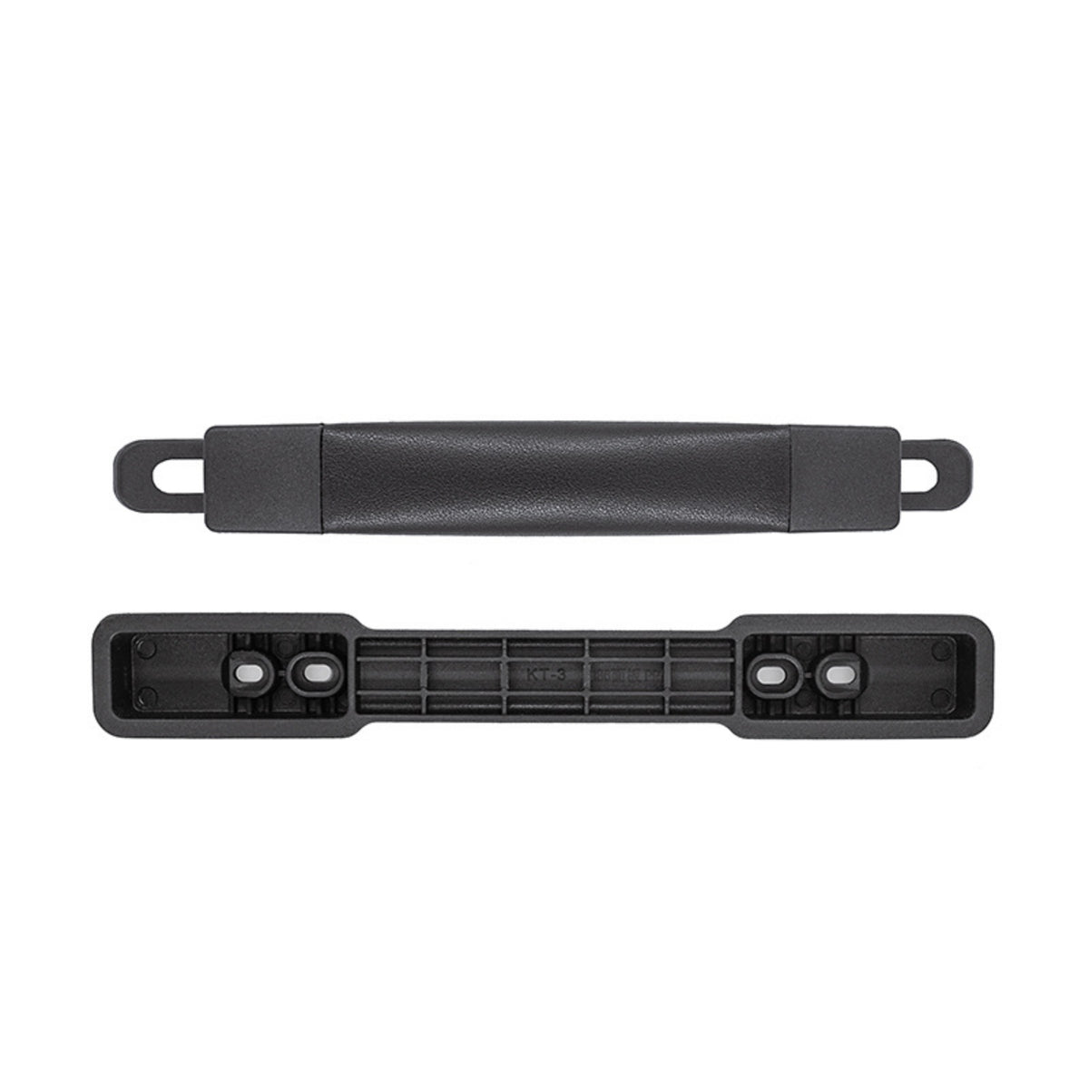 Luggage Handle Replacement with PU Grip Replacement Hardware Comfortable for Jet-Setters