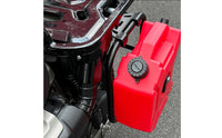 Thickened Steel CT125 Fuel Holder Custom Fit Side Fuel Container Holder Heavy Duty Motorcycle Gas Can Mount Long-Lasting Metal for off-Road Road
