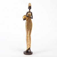 Woman Figurine Graceful Woman Statue Modern for Living Room, Tv Stand