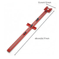 Multifunctional Router Circle Jig Slotted Track Circle Cutting Jig Locking Knobs Router Guide Ruler High Stability for Woodworking Shop