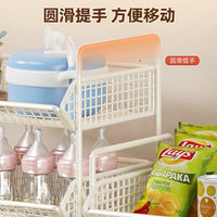 Dream Colorful 3-Tier Desktop Storage Rack for Snacks, Cups, and Miscellaneous Items