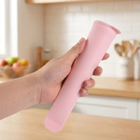 Ice Lollies and Kids Snacks Silicone Form, Easy-Release Press Pouches for Homemade Ice Pops, Food Grade 50ml Capacity Ice Lolly Freezer Tray