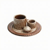 Round Tray Scent Dispenser Easy to Clean Heat-Resistant Home Decor