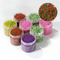 Tree Powder with Flocking Fine-Textured Miniature Flocking Realistic Miniature Grass for Craft Scenery