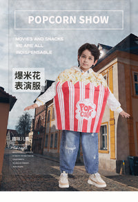万圣节cos服玩偶服卡通动漫爆米花表演服