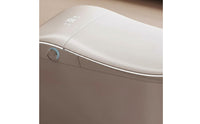Ergonomic Design Smart Toilet Quiet Operation Intelligent Toilet Warm Water Wash Bathroom Fixture Soft-Close Lid for Elderly