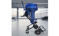 Outboard Motor Stand with Wheels Sturdy Dolly Long-Lasting for Marina