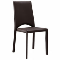 Stackable Design Upholstered High-Back Chair Nordic Inspired Home Furniture Modern Design Indoor Seating Ergonomic Backrest for Homeowners, Business Owners, Dining Room, Restaurant, Office, Kitchen