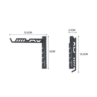 Fold-out Light Stand with Cords Lightweight Camping Light Stand Easy to Carry Hardware Sturdy for Campsite