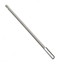Metal Drill Bit Extension Adapter Straight Hex Shank Adapter Cylindrical Screwdriver Bit Extension Long-Lasting