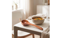 Wooden Soup Ladle Wood Soup Ladle Deep Bowl Spoons for Home Cooks, Chefs, Kitchen, Restaurant