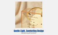 Moon Hare Night Light, Cute Bedroom Light, Korean Design, Creative Gift for Girls, Birthday