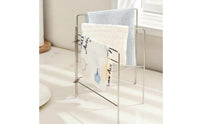 Foldable Dishcloth Rack Sink Dish Towel Holder Waterproof Household Organizer