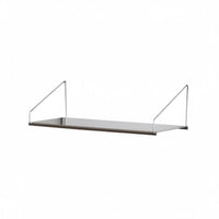 Rail-Mounted Shelving Unstainless steel tantismudge-resistant dual-slot channel Upright Rail for Renters