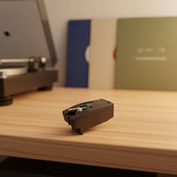 Turntable Cartridges Diamond Playback Tip Easy Install Turntable Replacement Playback Tip Low Record Wear Moving for High-Fidelity Setup