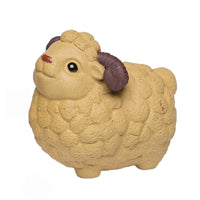 Tea Pet Decorative Sheep Figurine Ceramic Sheep Figurine
