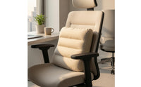 Portable Inflatable Support Pillow Ergonomic Support Pillow Lightweight Backrest Foldable for Travelers