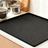 Scratch Resistant Washing Machine Top Cover Long-Lasting Washing Machine Protector Mat Multi-Purpose Washer Top Cover Spill-Proof Raised Edges