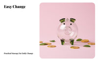 Glass Piggy Bank Decorative Glass Pig Currency Bank Pig Shaped Savings Jar Simple Design Clear Creature Coin Container Sleek