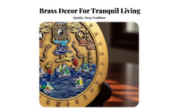 Ancient Design Shanhai Zhen Bagua Mirror Solid Cast Chinese Bagua Mirror Oxidation-Resistant Tai Chi Trigrams Ornament Long-Lasting for Homeowners, Gift Givers, Business Owners, Main Entrance, Front Door, Living Room, Office