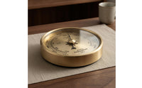 Round Analog Weather Instrument with Scale Air Pressure Meter Traditional Design Air Pressure Meter