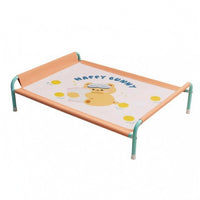 Raised Pet Cot Spill-resistantResistant Elevated Pet Bed Bed Metal Frame for Indoor