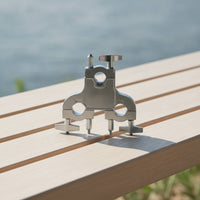 Three-Hole Platform Mount Metal Expansion Clamp Secure Drum Clamp Heavy-Duty for Stage